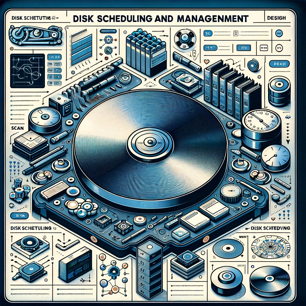 Disk Scheduling and Management in operating system